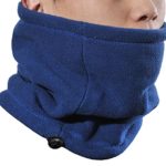Yeeasy Neck Warmers Gaiters Thick Thermal Fleece Lined Winter Ski Face Mask Unisex Double-Layer Cold Weather Gear (Darkblue)