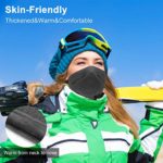 MZTDYTL Neck Gaiter Face Mask Reusable-Windproof Washable Face Covering- Adjustable Balaclava Bandana Face Mask Cold Weather Neck Gaiter in Winter for Men Women Skiing Snowboarding Motorcycling-2 Pack