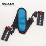 XCMAN Ski Carrier Straps BONUS- Shoulder Sling with Cushioned Velcro Holder – Protects Skis and Poles from Scratches and Damage – Downhill and Backcountry Snow Gear and Accessories