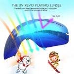 USHAKE Kid Ski Goggles Anti Fog Lenses 100% UV Protection Child Skiing Goggles for 3-14 Years Kids Children K3 Series