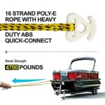 Obcursco 16ft Boat Tow Harness for Towing 4 Rider Towable Tube, Water Ski, Wakeboard