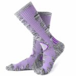 Ski Socks for Women Thermal Skiing Socks Snowboard & Hiking Socks 2-Pack, Medium