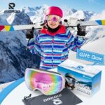 RIOROO Kids Ski Goggles Snowbaord Goggles Gifts for Boys Girls Toddlers,Over Glasses OTG/Helmet Compatible/UV Protection