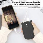 Pebst Hand Warmers Rechargeable, 6000mAh-10000mAh Electric Portable Pocket Hand Warmer/Power Bank/Night Light for Camping, Hunting, Winter Sports, Keep Warm at Home, Warm Gifts for Women