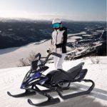 Tengma Downhill Toboggan Snow Sled, Twin Brakes Ski Sled Slider Board Snow Racer Sled, Best Gift Toys for 4 Year Old Boys Over – USA