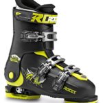 Roces IDEA Free Adjustable Ski Boot Black-Lime Green 22.5-25.5