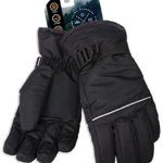 Tough Outdoors Winter Snow & Ski Gloves – Designed for Skiing, Snowboarding, Shredding, Shoveling & Snowballs – Waterproof & Windproof Shell & Reinforced Palm – Fits Men, Women & Kids (Medium)
