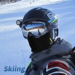 YESLIFE Black Ski Mask, Face Mask for Men and Women, Skiing, Snowboarding, Motorcycle, UV Protection & Wind Protection, Hat