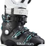 SALOMON QST Access 70 Ski Boots Womens Black/Anthracite Sz 7.5 (24.5)