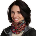 Fleece Neck Warmer [Prints] – Reversible Neck Gaiter Tube, Ear Warmer Headband, Mask & Beanie. Ultimate Thermal Retention, Versatility & Style. Constructed with Performance Comfort Fleece & Microfiber