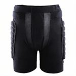 Forfar Padded Protective Shorts Hip Butt Pad Short Pants Heavy Duty Protective Gear Guard Drop Resistance for Ski Skiing Skating Snowboard Cycling Fits for Kids/Teens / Adults