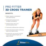 Fitterfirst Pro Fitter 3D Cross Trainer and Downhill Ski Trainer