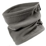 Ewandastore Polar Fleece Windstopper Face Warm Mask Neck Warmer Beanie Hat Scarf Hood Unisex Thermal Ski Wear Snowboarding Motorcycle Cycling Hiking(Grey)