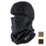 AstroAI Winter Balaclava Ski Mask Windproof Warm Face Mask – Thermal Fleece Breathable, Cold Protection, Insulated Full Face Cover for Men Women Motorcycle, Snowboarding Black