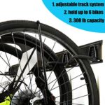 Ultrawall Bike Storage Rack,6 Bike Storage Hanger Wall Mount for Home & Garage Holds Up to 300lbs