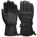 Terra Hiker Waterproof Winter Warm Ski Gloves 3M Thinsulate Snowmobile Cold Weather Gloves for Men, Women, Adult