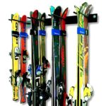 Ski Wall Storage Rack | Steel Home and Garage Skis Mount | StoreYourBoard